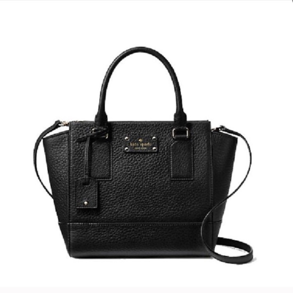 Kate Spade Bay Street Camryn Small Satchel Pebbled
